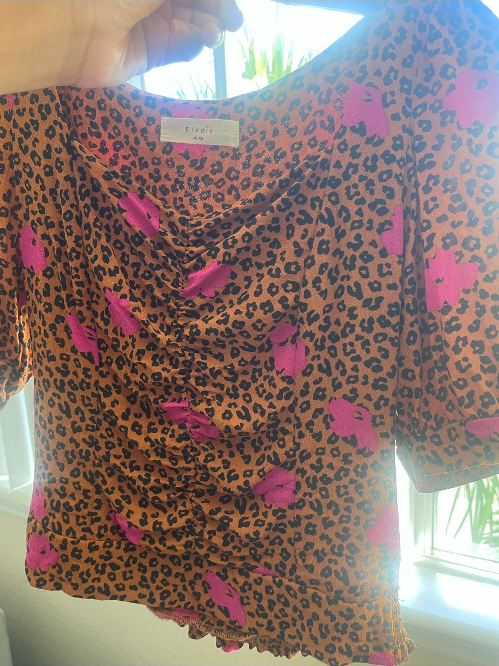 Leopard blouse - Picture 4 of 4